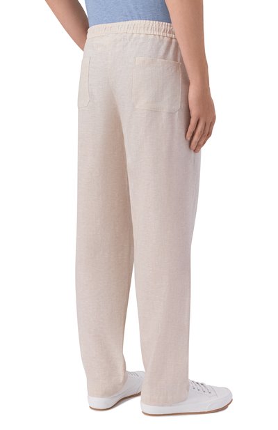 Брюки изо льна и хлопка ZIMMERLI, арт. 4697-27002, фото 4