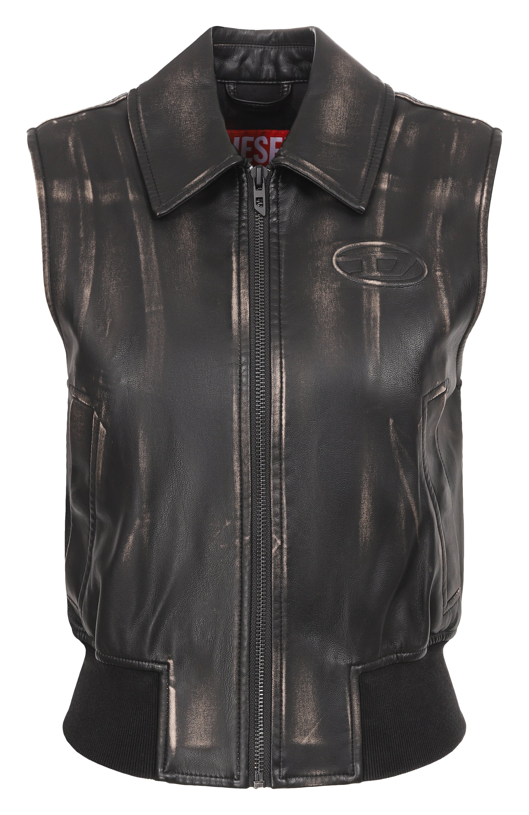 Жилет из экокожи DIESEL, арт. A20330/0ALBP, фото 1