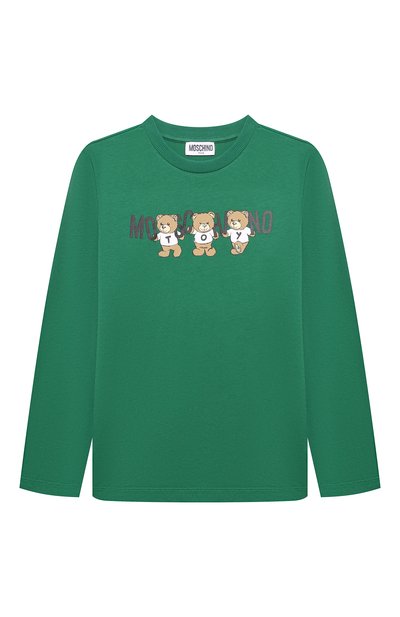 Хлопковый лонгслив MOSCHINO, арт. HQ000J/LAA10/10-14