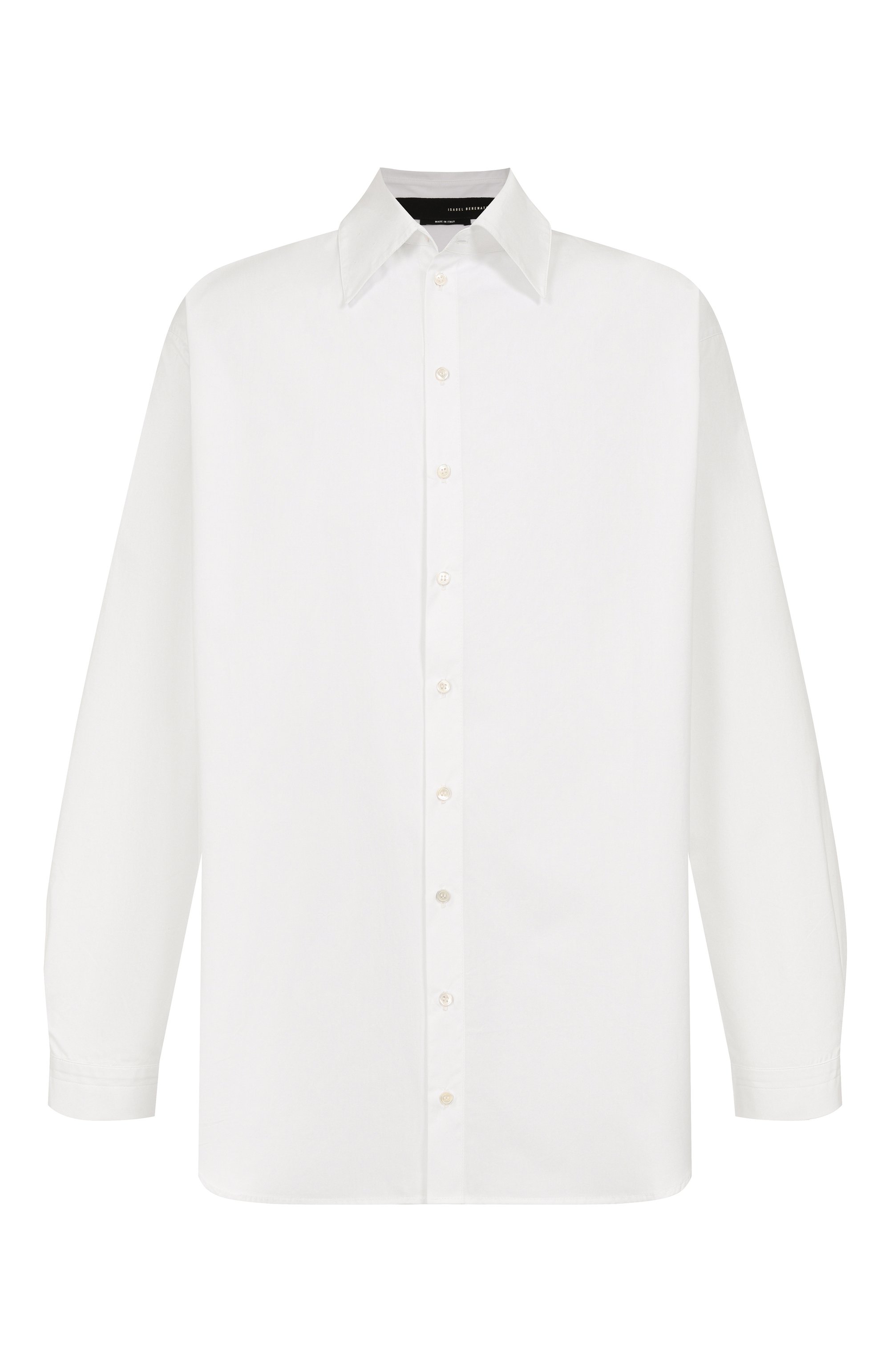 Хлопковая рубашка ISABEL BENENATO, арт. UW51F25, фото 1