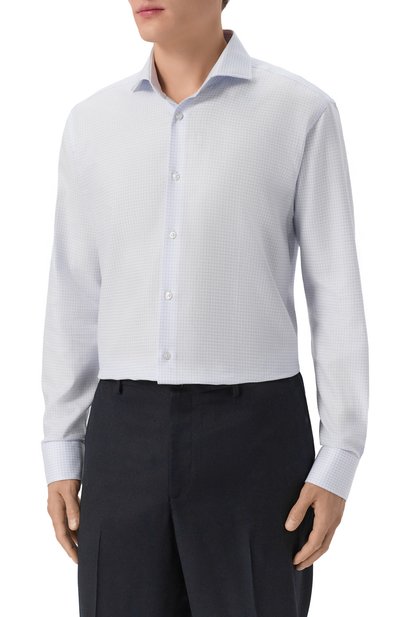 Хлопковая сорочка BOSS, арт. 50556497, фото 3