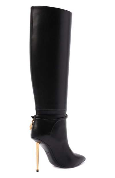 Кожаные сапоги padlock TOM FORD, арт. W2529T-LCL002, фото 5