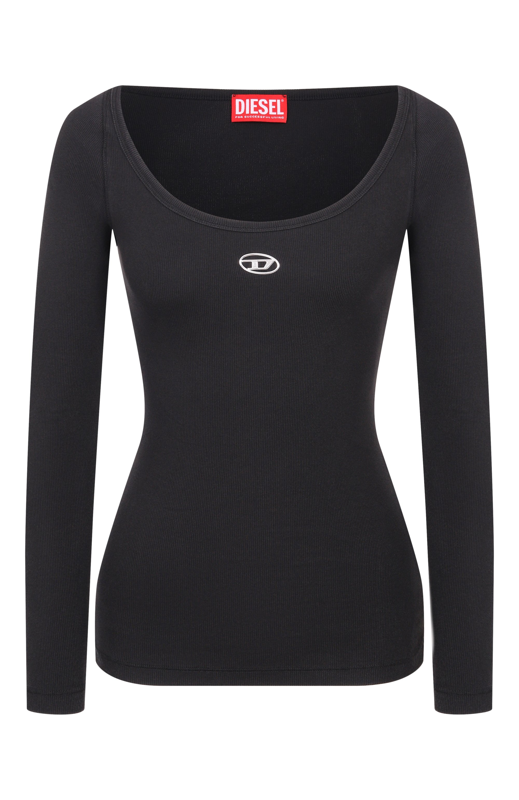 Хлопковый лонгслив DIESEL, арт. A19909/0JMBA, фото 1