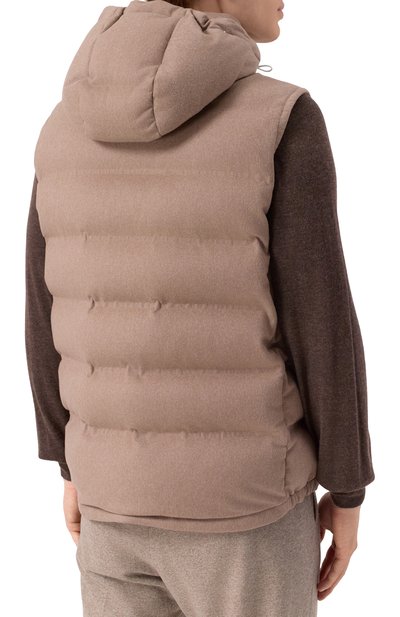 Пуховый жилет BRUNELLO CUCINELLI, арт. MQ4631608, фото 4