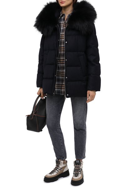 Пуховик YVES SALOMON, арт. 21WYV02370W02W, фото 3