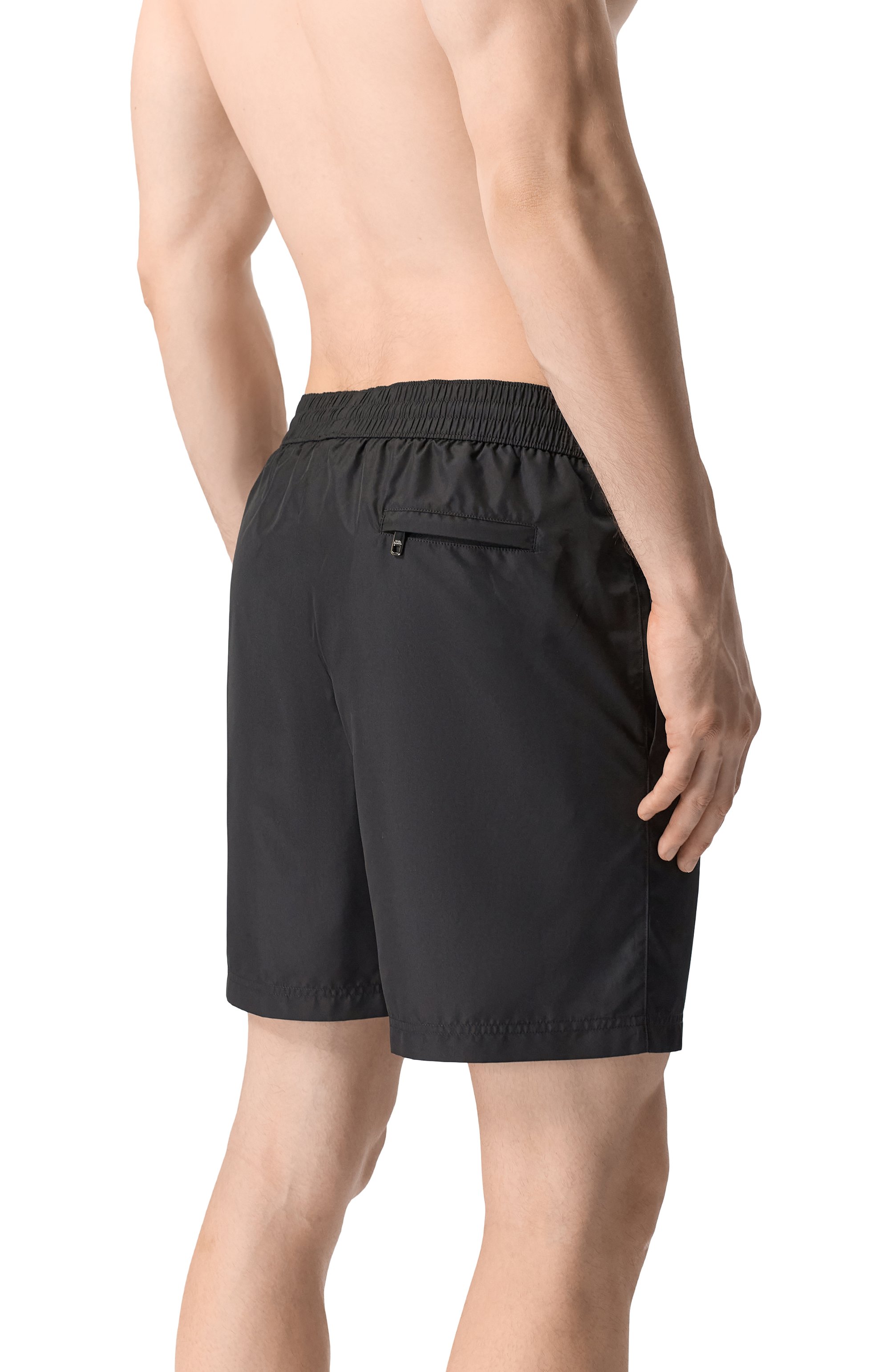 Плавки-шорты DOLCE & GABBANA черного цвета по цене 61550 руб., арт. M4F36T/0NR46/2-6, фото 3 Плавки-шорты DOLCE & GABBANA, арт. M4F36T/0NR46/2-6, фото 3