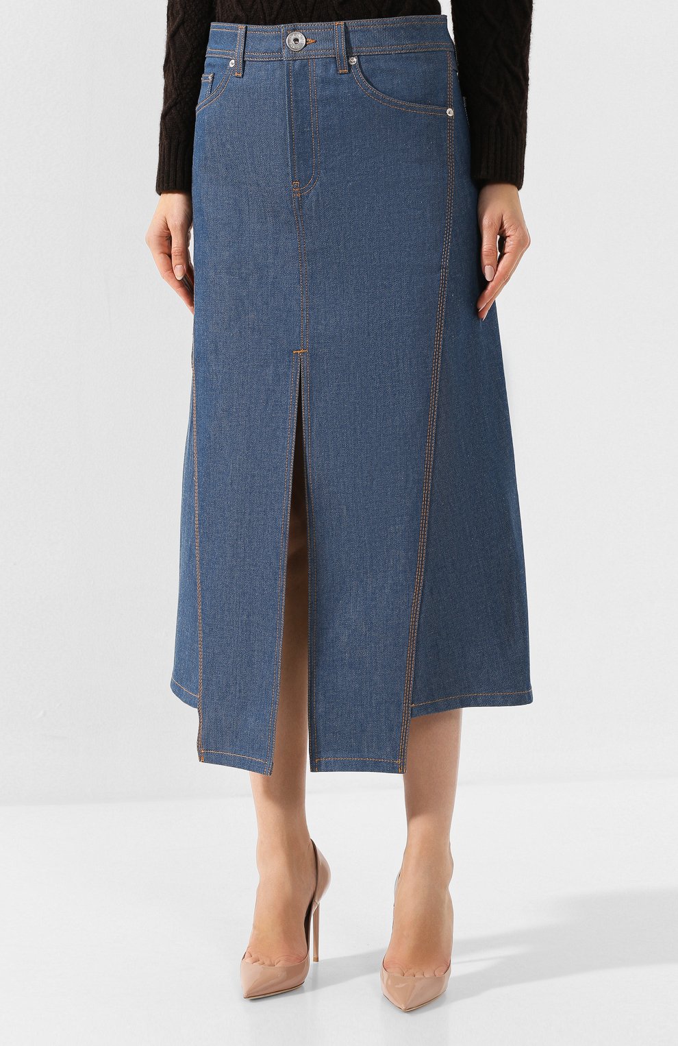 Джинсовая юбка LANVIN, арт. RW-ST414D-DZ01-H19, фото 3