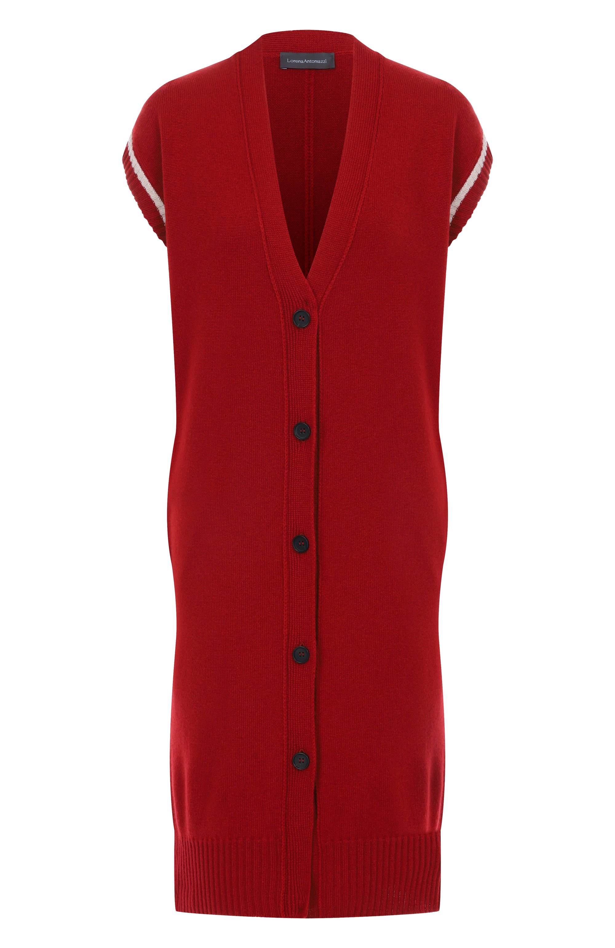Жилет из шерсти и кашемира LORENA ANTONIAZZI, арт. MJ18A/2472, фото 1