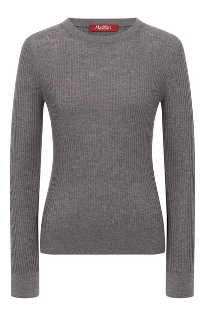 Женский пуловер из шелка и шерсти MAX MARA STUDIO, арт. MARABU