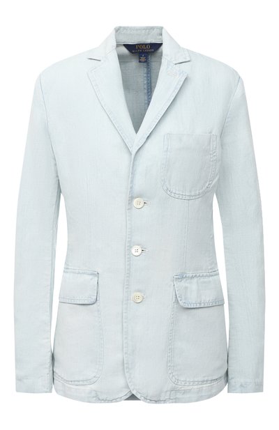 Женский жакет из хлопка и льна POLO RALPH LAUREN, арт. 211799797