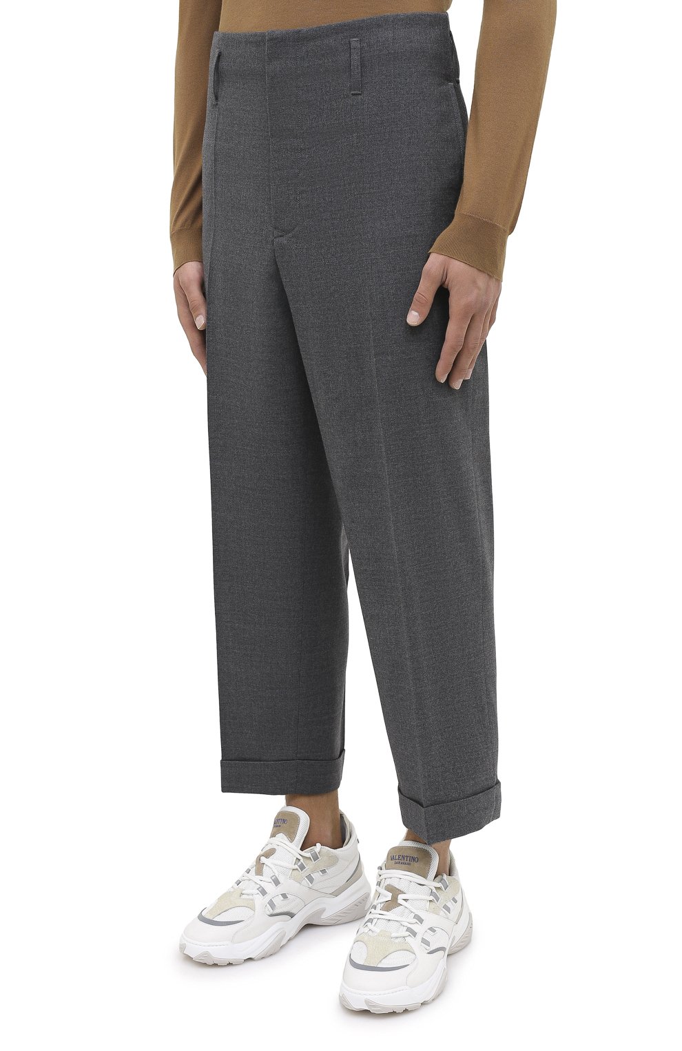 Шерстяные брюки 7 moncler fragment hiroshi fujiwara MONCLER GENIUS, арт. F2-09U-2A701-00-549YA, фото 4