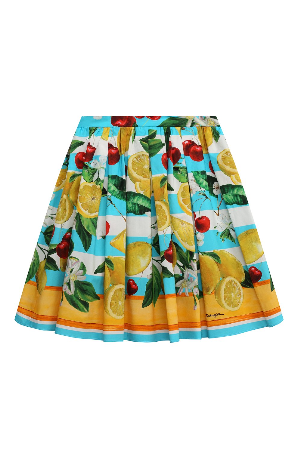 Хлопковая юбка DOLCE & GABBANA, арт. L54I94/G7L8Z/2-6, фото 1