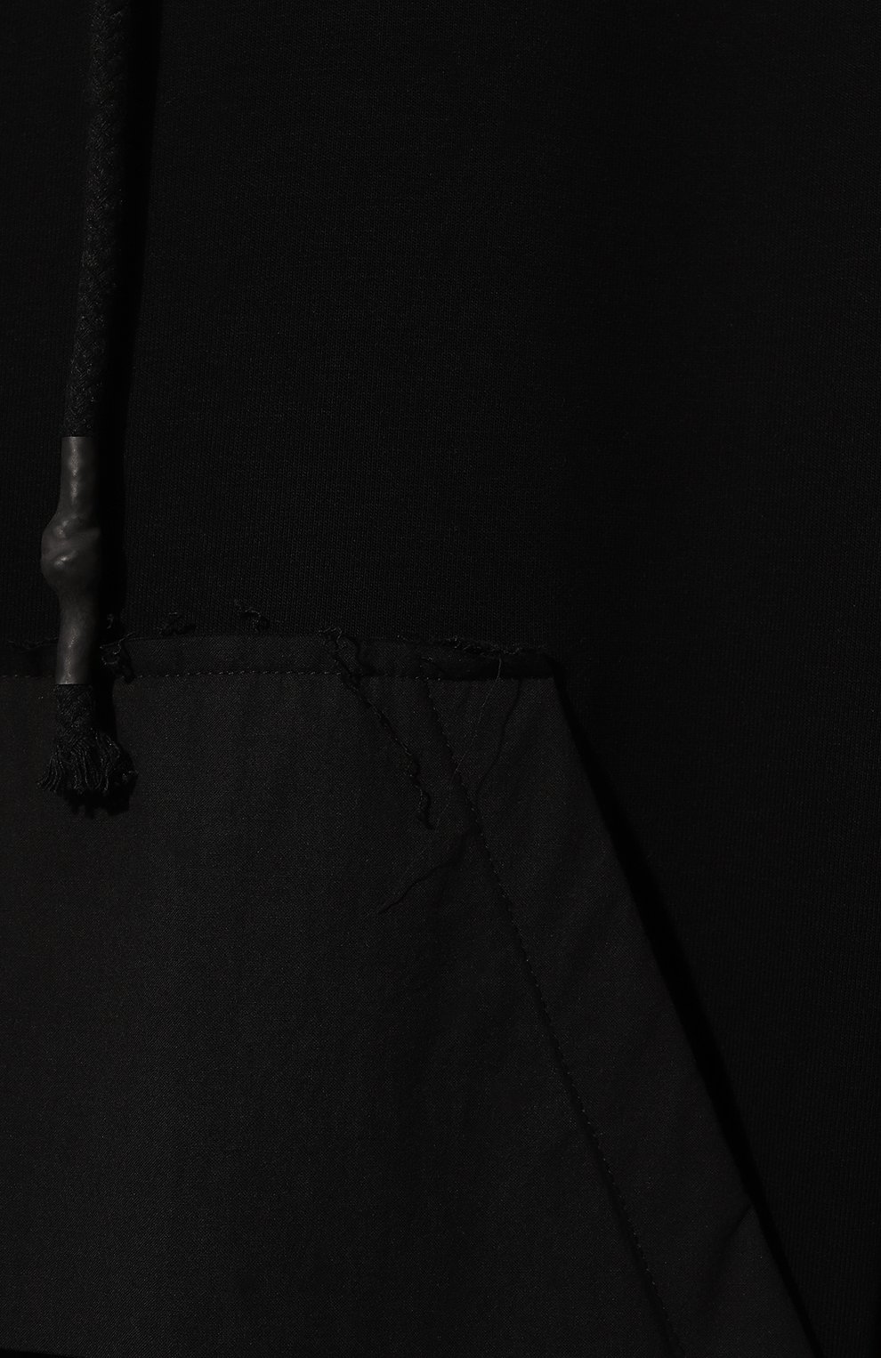 Хлопковое худи 139DEC, арт. SW551-BK-BK, фото 5