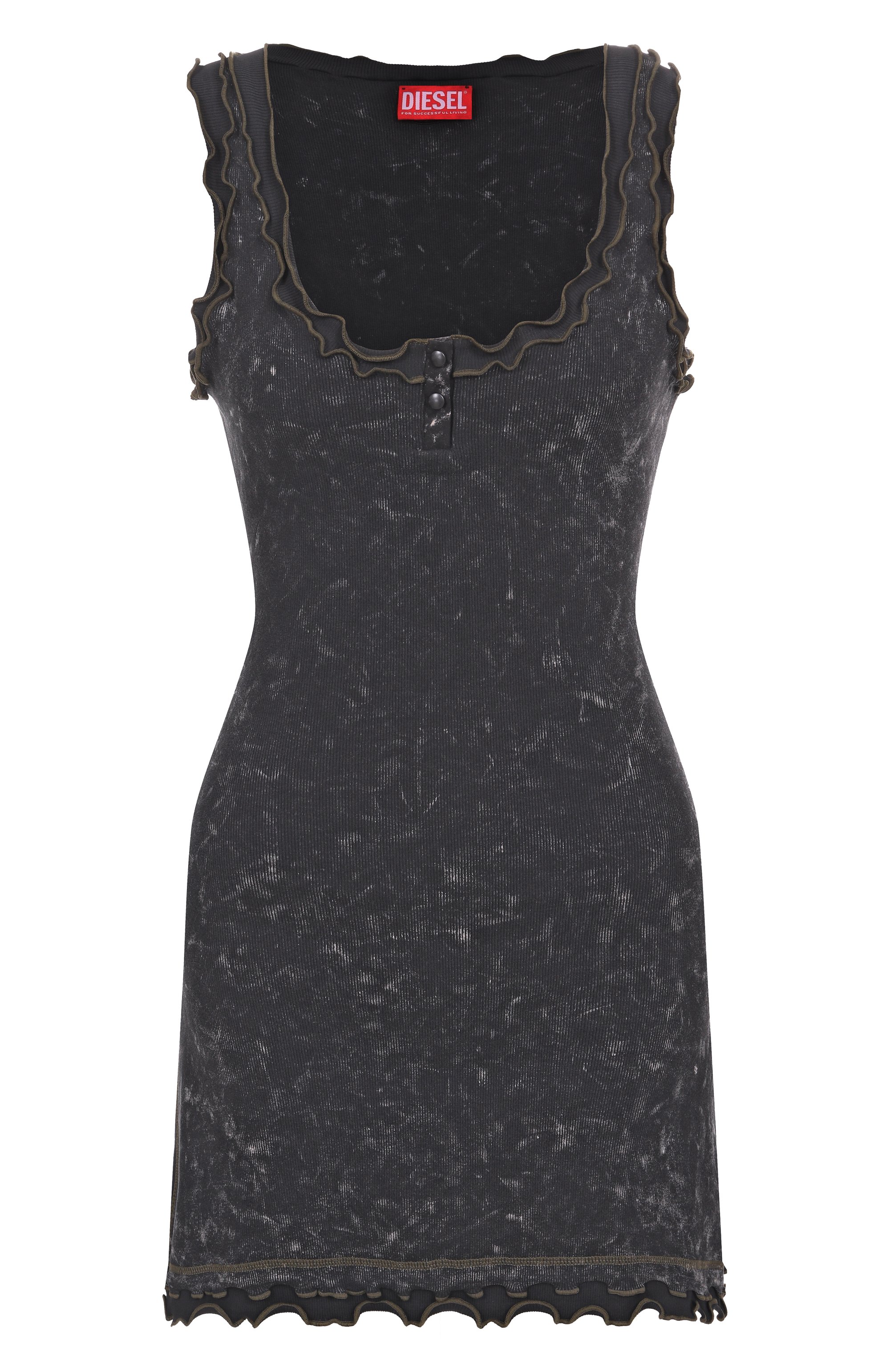 Хлопковое платье DIESEL, арт. A16654/0JQAT,  фото 1