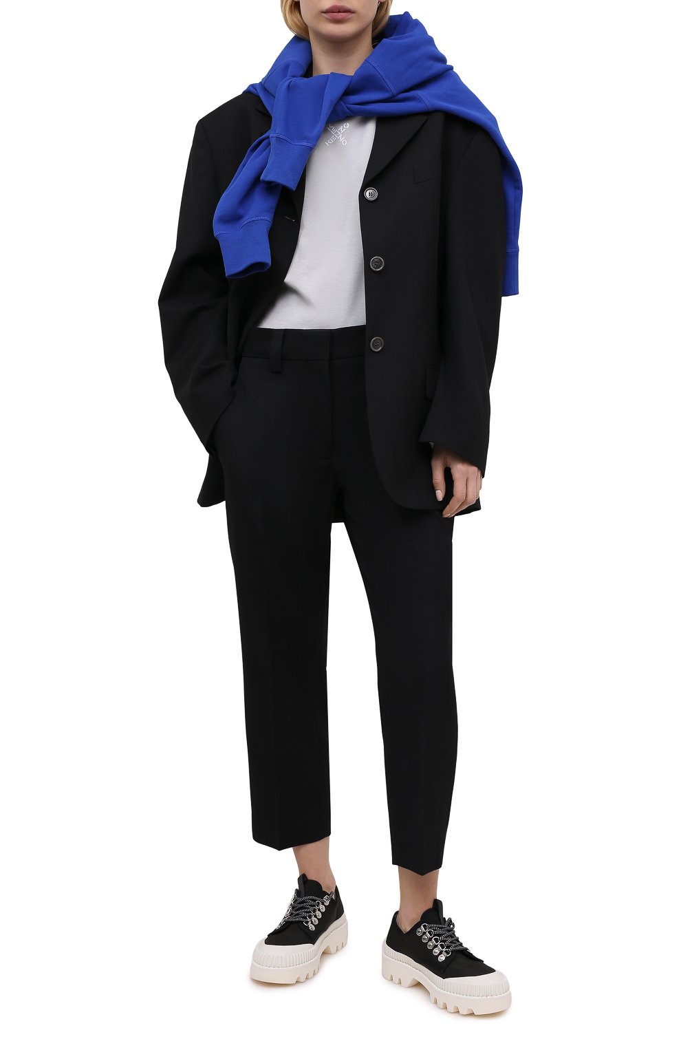 Хлопковая футболка kenzo sport KENZO, арт. FB52TS9144SK, фото 2