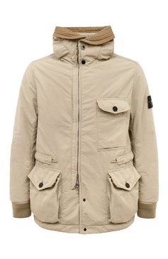 Мужская куртка STONE ISLAND бежевого цвета, арт. 751541131 | Фото 1 (Рукава: Длинные; Материал подклада: Синтетический материал; Материал внешний: Синтетический материал; Драгоценные камни: Проставлено; Материал сплава: Проставлено; Длина (верхняя одежда): Короткие; Кросс-КТ: Куртка, Ветровка, Легкие; Стили: Кэжуэл)