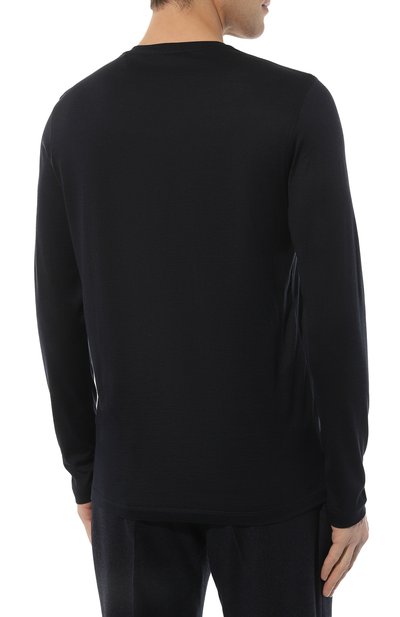 Лонгслив из шелка и хлопка CORNELIANI, арт. 93G550-9325023, фото 4