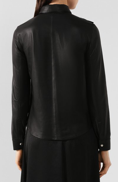 Кожаная рубашка REDVALENTINO, арт. TR3NG00A/4TN, фото 4