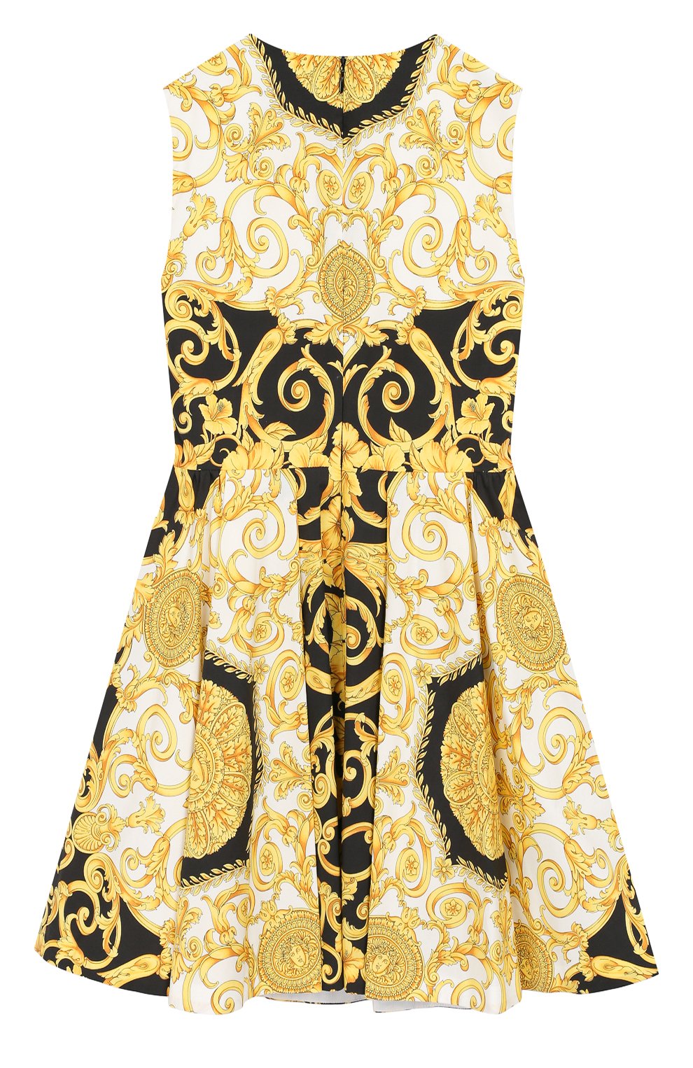 Хлопковое платье VERSACE, арт. YVFAB447/YCAV09/8A-S, фото 2