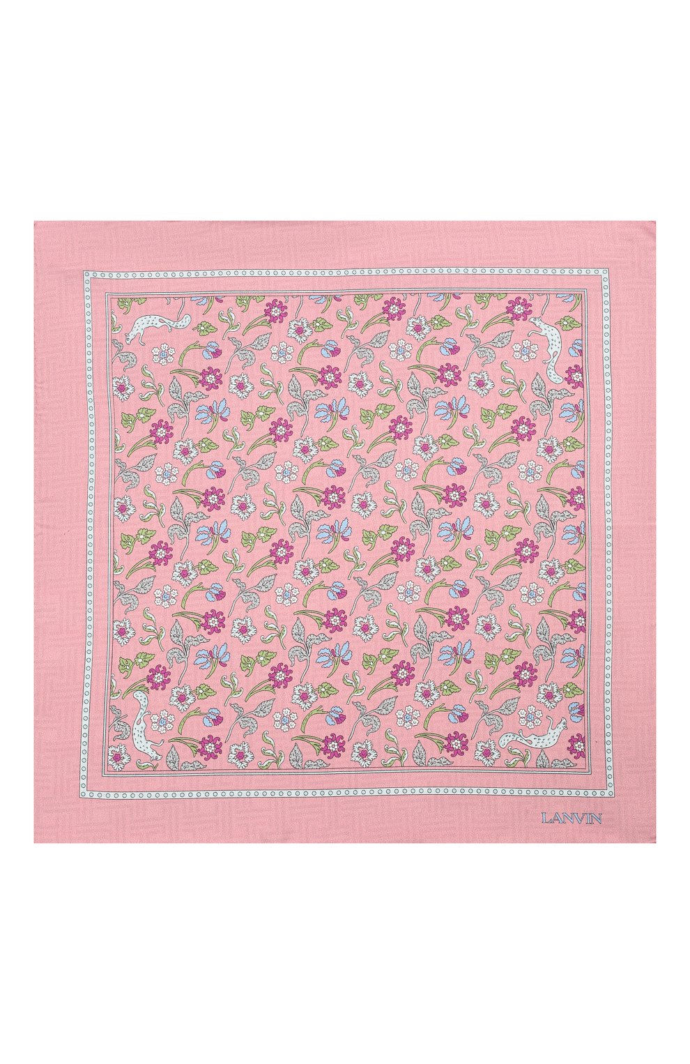 Шелковый платок LANVIN, арт. 2830/HANDKERCHIEF, фото 3