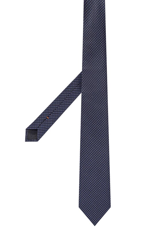 Шелковый галстук Zegna 1P8/Z9D81TA9 Синий  1P8/Z9D81TA9 Фото 3