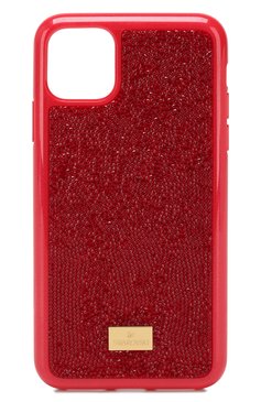 Чехол для iphone 11 pro max SWAROVSKI красного цвета, арт. 5531143 | Фото 1