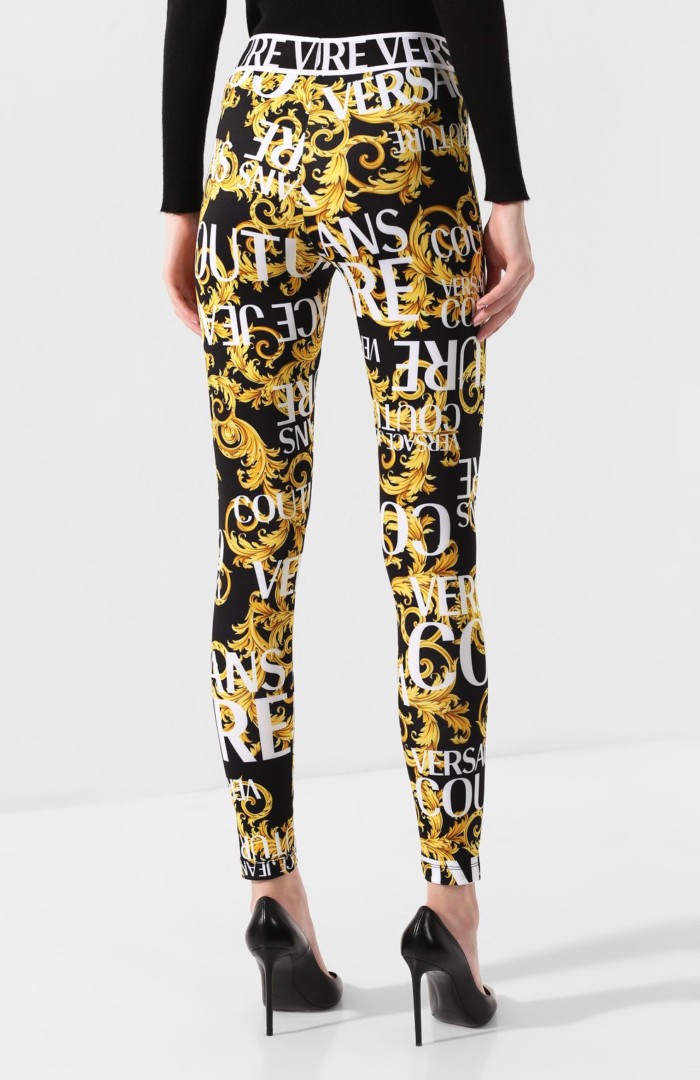 Легинсы с принтом VERSACE JEANS COUTURE, арт. D5HUA161-UDP317/S0537, фото 4