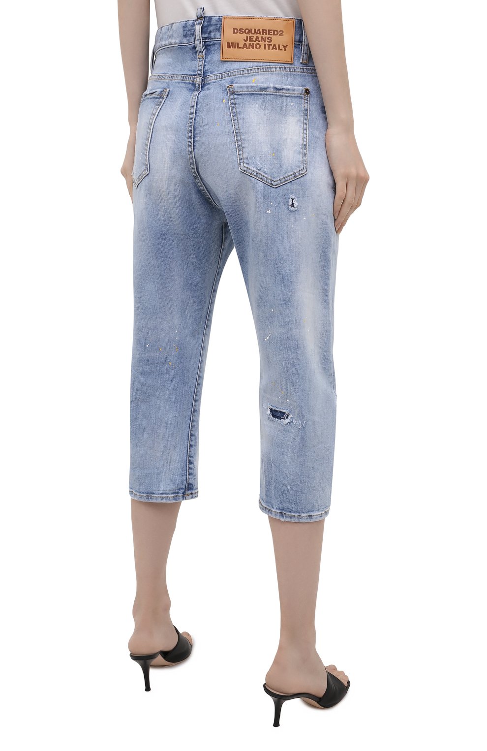 Джинсовые капри kawaii DSQUARED2, арт. S75LB0513/S30665, фото 4