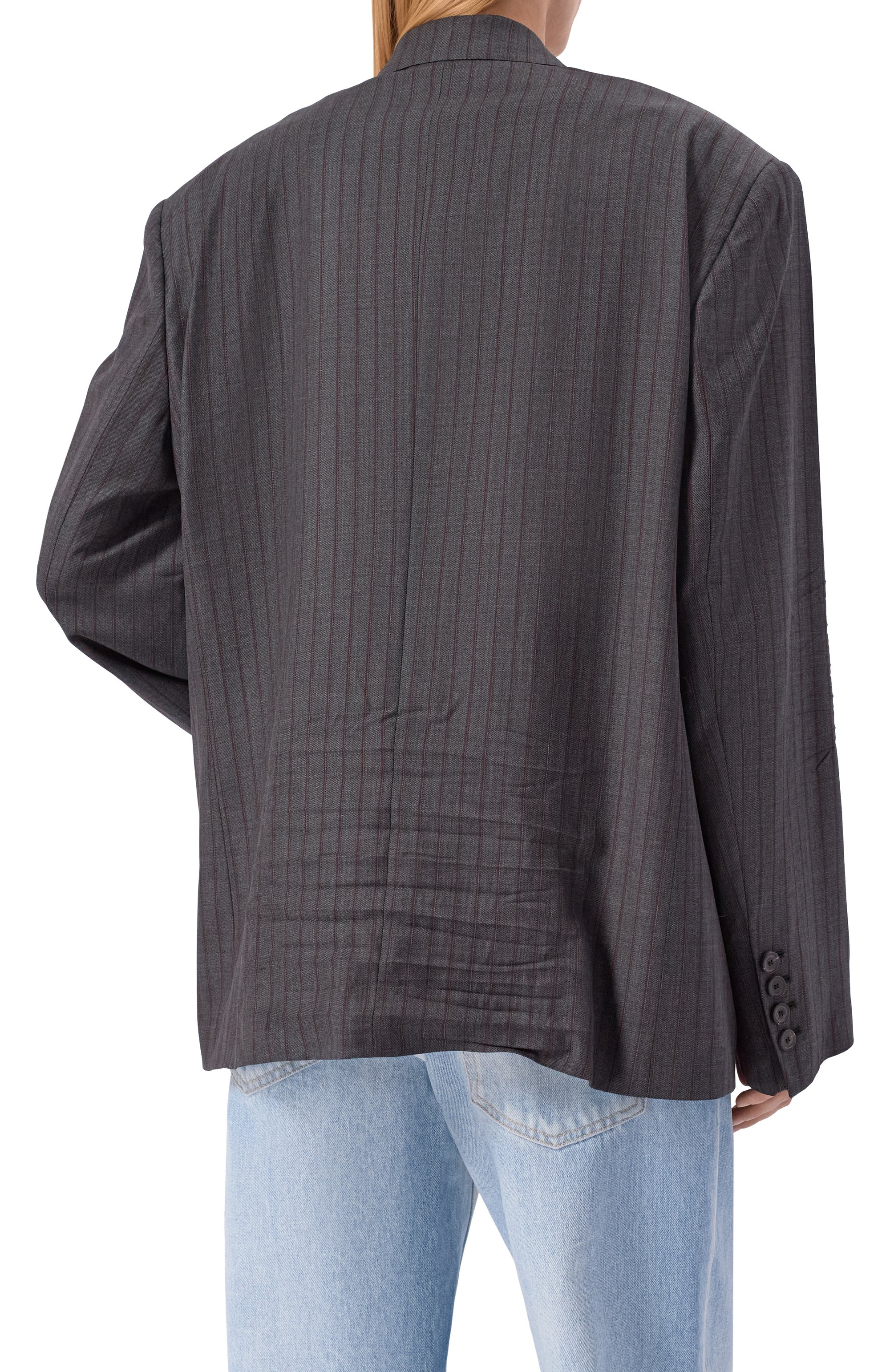 Шерстяной жакет BALENCIAGA, арт. 850771/TPT05, фото 4