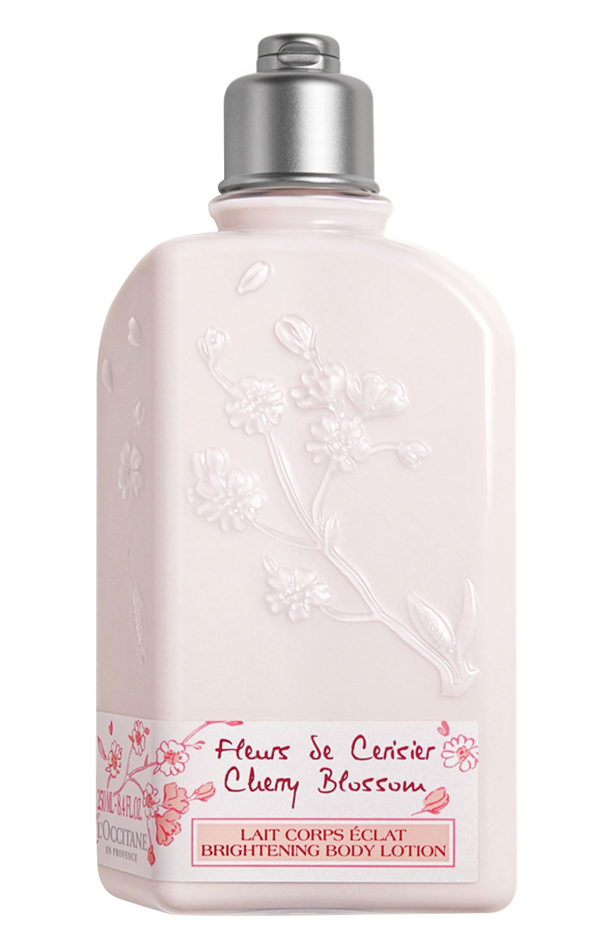 Молочко для тела "вишневый цвет" (250ml) L`OCCITANE бесцветного цвета по цене 3600 руб., арт. 754030, фото 1 Молочко для тела "вишневый цвет" (250ml) L`OCCITANE, арт. 754030, фото 1