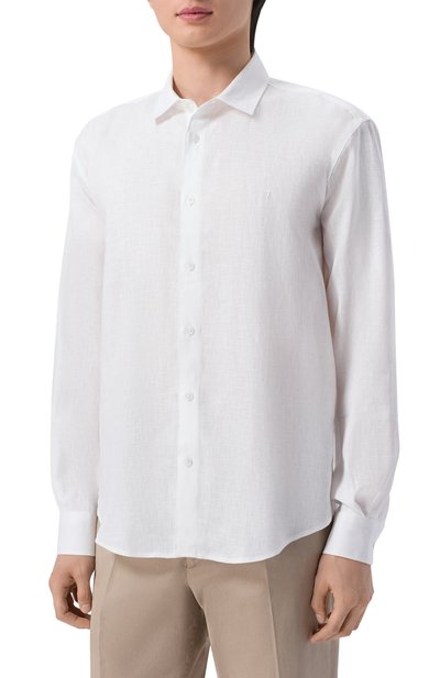 Льняная рубашка TRUSSARDI, арт. 5025N000032N, фото 3