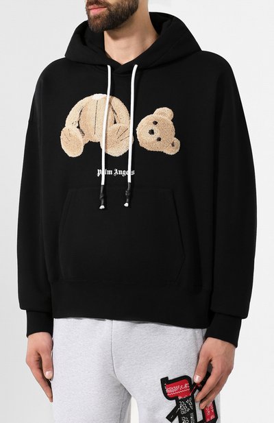 Хлопковое худи PALM ANGELS, арт. PMBB058E196260161088, фото 3