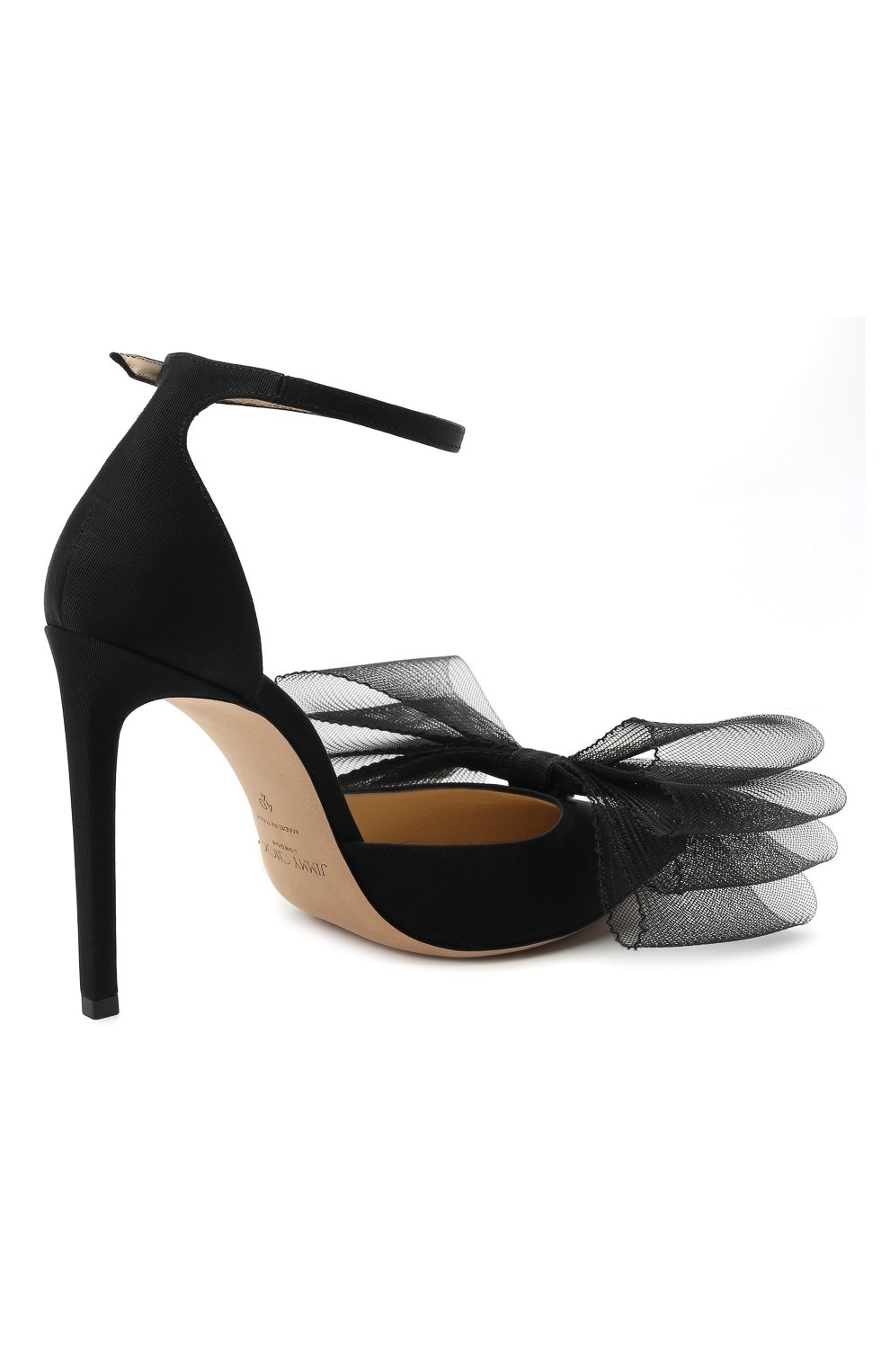 Текстильные туфли averly 100 JIMMY CHOO, арт. AVERLY 100/YMG, фото 6