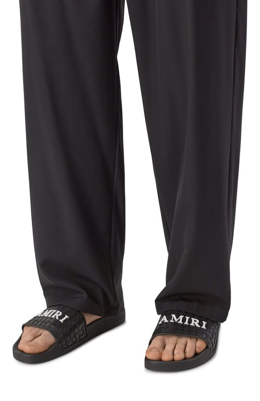 Шлепанцы MA Quad Amiri AMF0SL1005 Чёрный  AMF0SL1005 Фото 3