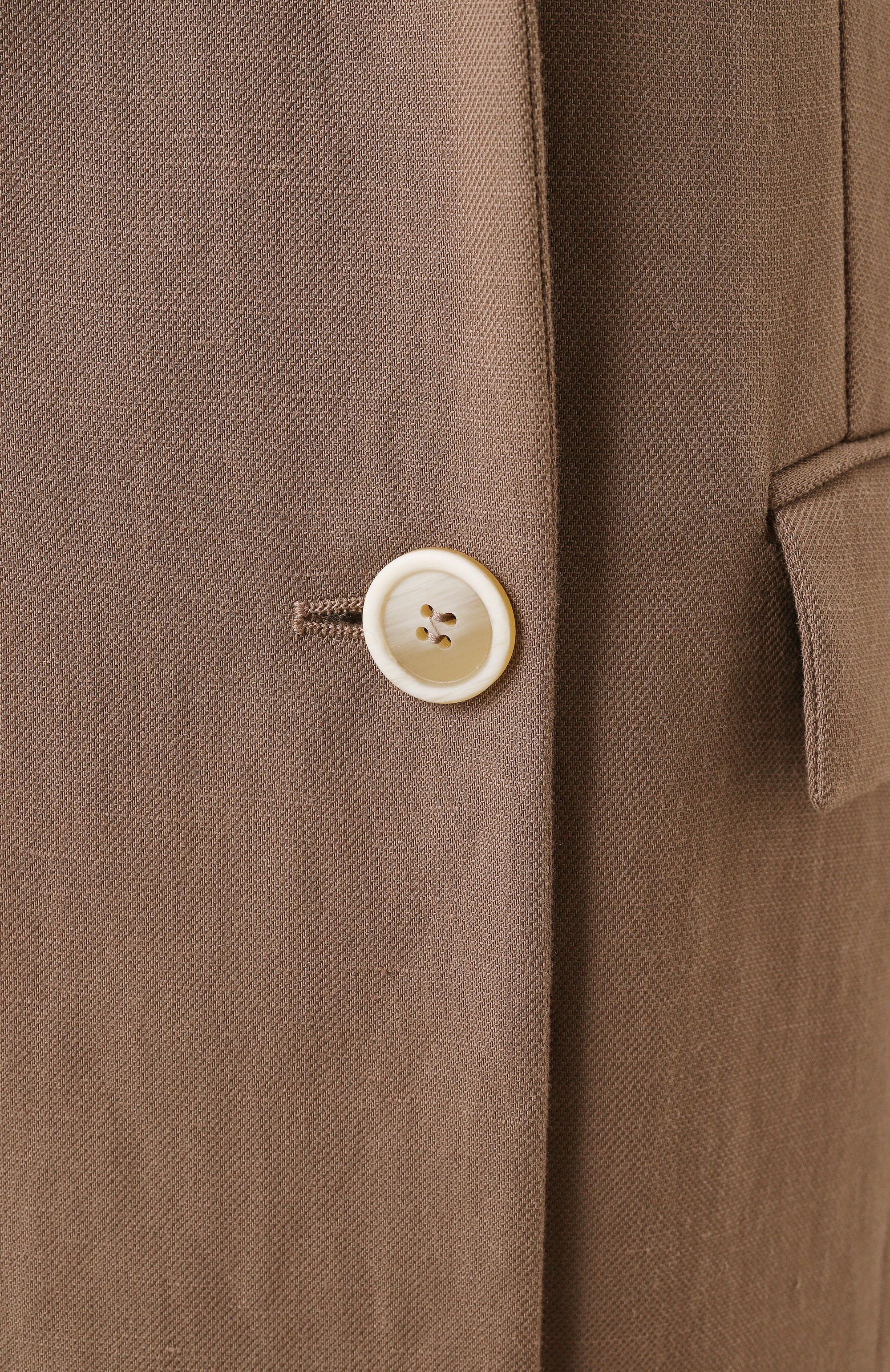 Жакет из вискозы и льна BRUNELLO CUCINELLI, арт. MH1267040, фото 6