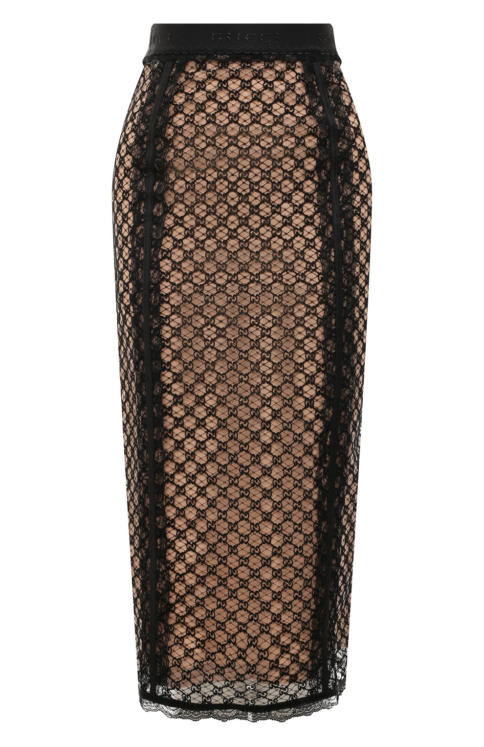Юбка GUCCI черного цвета по цене 230400 руб., арт. 678193 XUADT, фото 1 Юбка GUCCI, арт. 678193 XUADT, фото 1