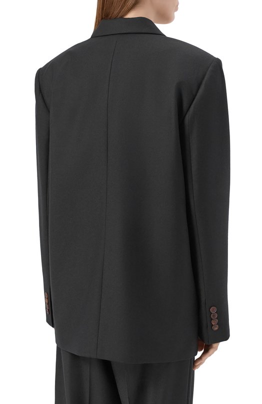 Жакет из кашемира и шелка Lesyanebo LN02H-415_MAE Чёрный  LN02H-415_MAE Фото 4