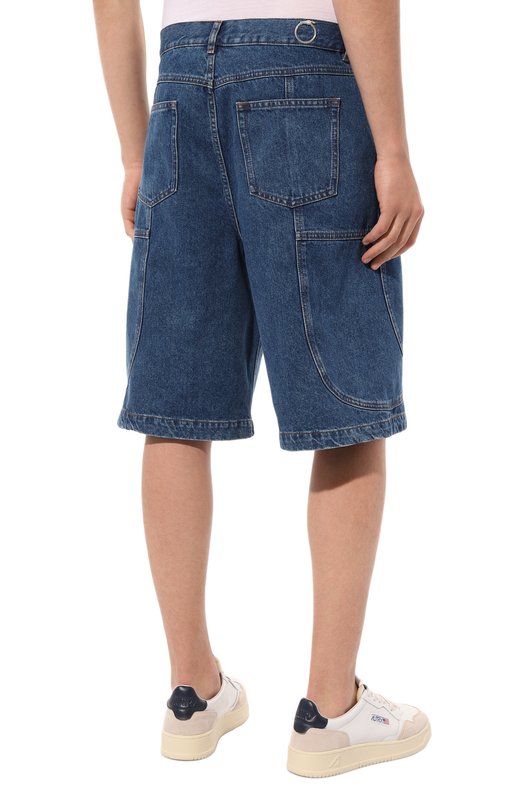 Джинсовые шорты Trussardi Синий, фото 4