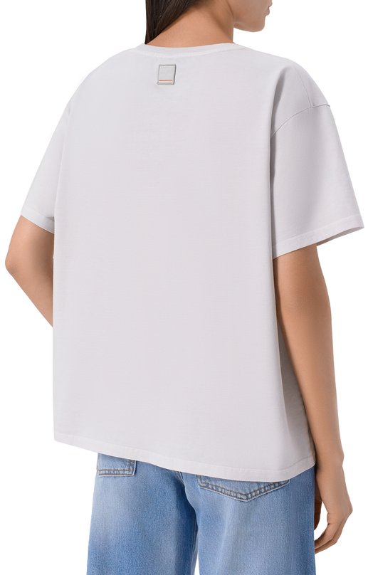 Хлопковая футболка Bogner Fire+Ice 54509608 Белый  54509608 Фото 4