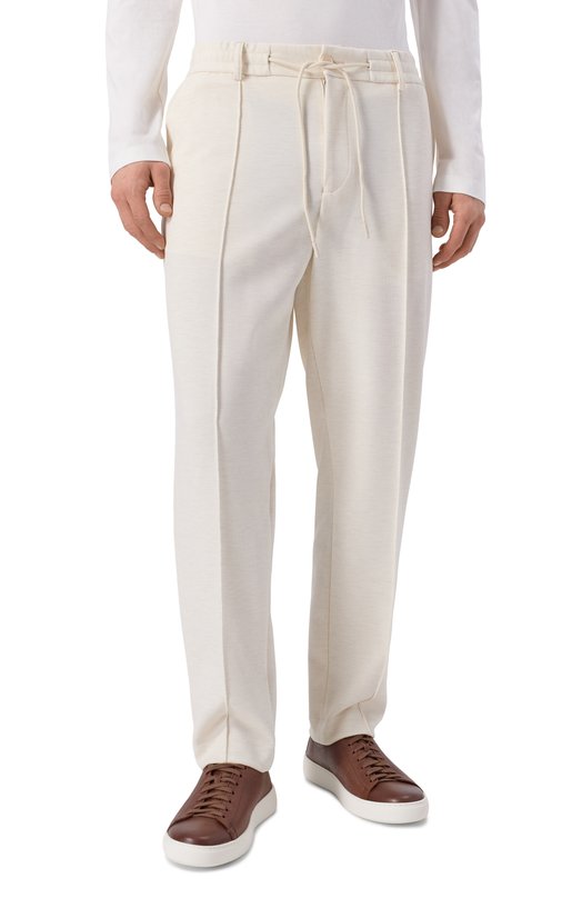 Брюки BOSS 50553555 Кремовый  50553555 Фото 3