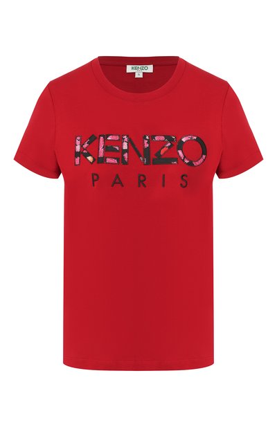 Женская хлопковая футболка KENZO, арт. F962TS701990