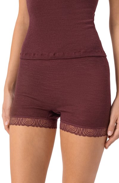 Трусы-шорты из шерсти и шелка HANRO, арт. 070832, фото 5