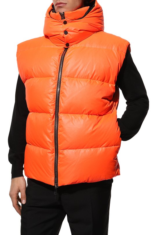 Пуховый жилет MIRA Оранжевый, фото 3