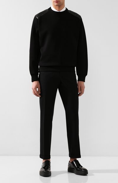 Кожаные дерби PRADA, арт. 2EE285-P39-F0002, фото 2