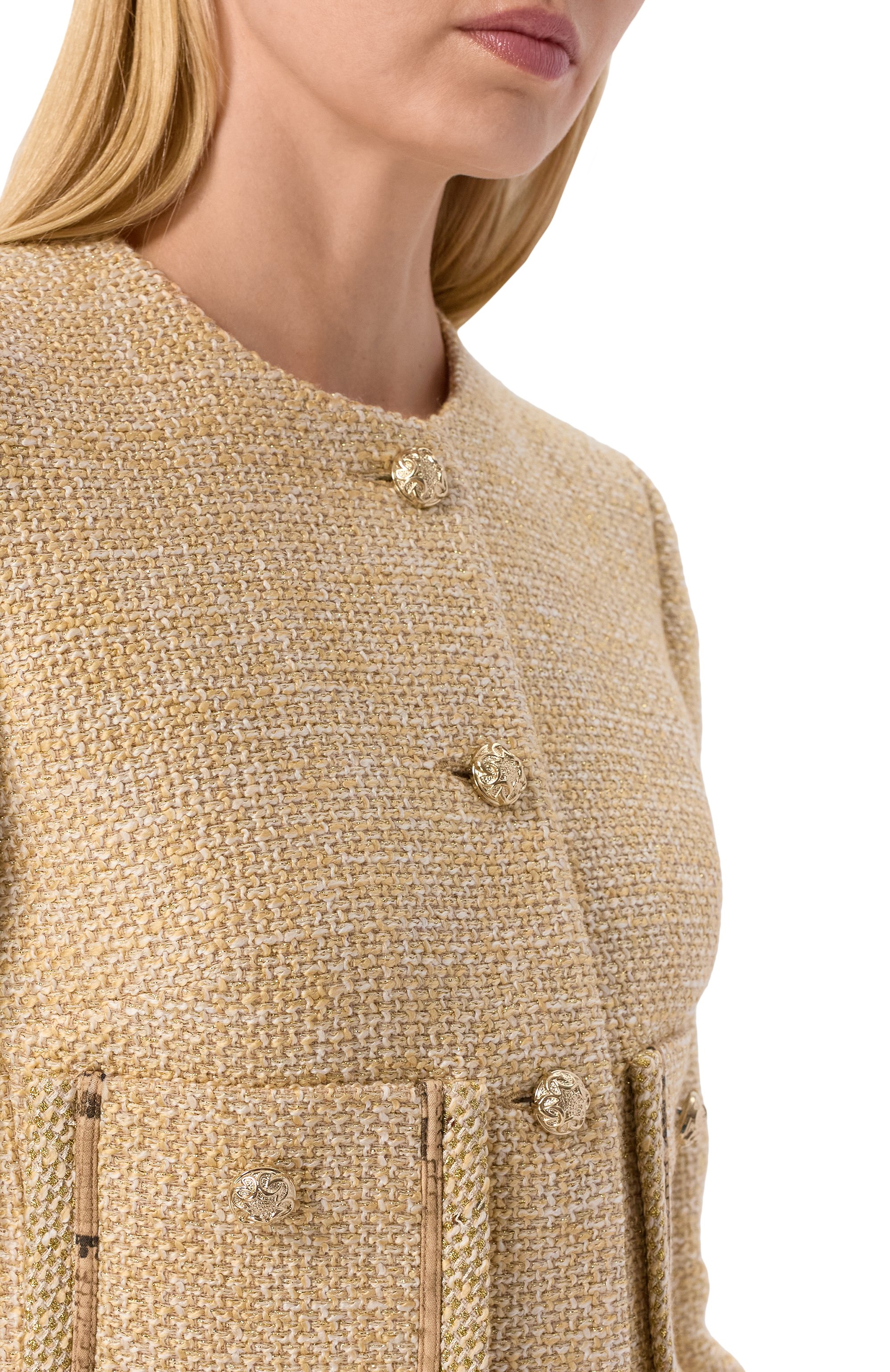 Твидовый жакет ELIE SAAB, арт. J0248/TWC01, фото 5