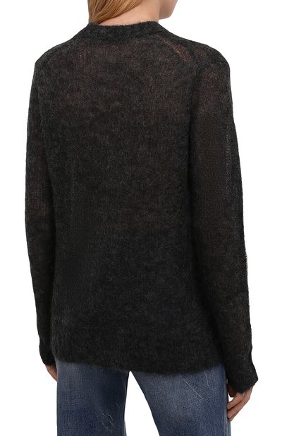 Свитер ACNE STUDIOS серого цвета по цене 35300 руб., арт. A60285, фото 4 Свитер ACNE STUDIOS, арт. A60285, фото 4