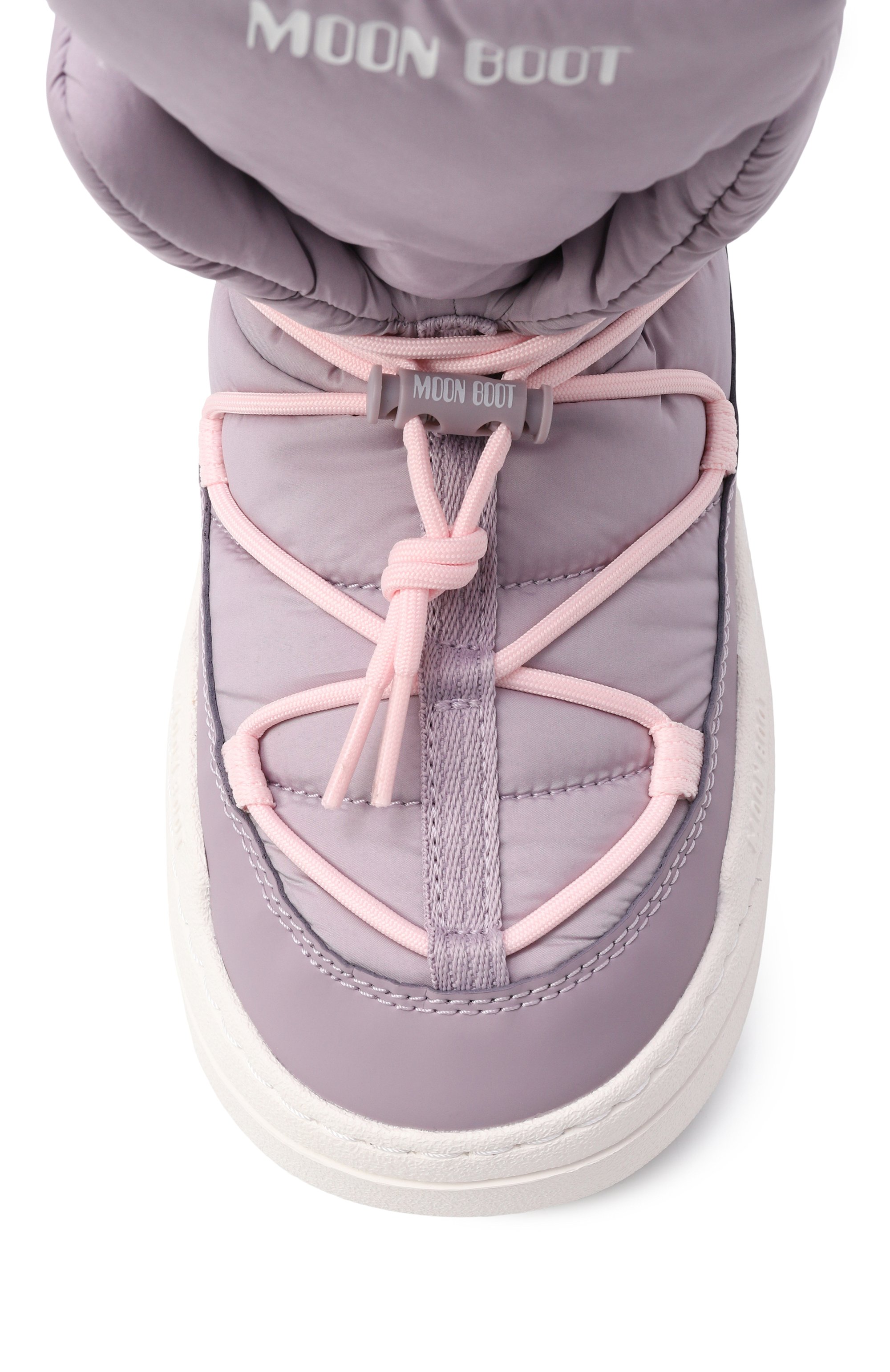 Утепленные сапоги MOON BOOT сиреневого цвета по цене 17550 руб., арт. 80D3440070, фото 4 Утепленные сапоги MOON BOOT, арт. 80D3440070, фото 4