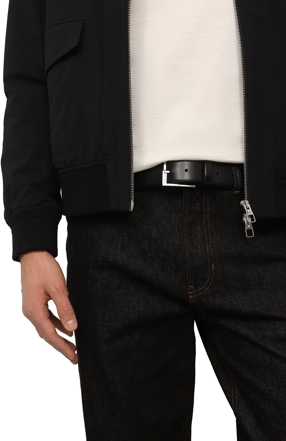 Кожаный ремень HUGO, арт. 50513371, фото 2