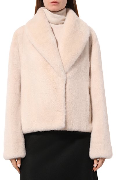 Шуба из норки YVES SALOMON, арт. 25WYV30762VMLX, фото 3