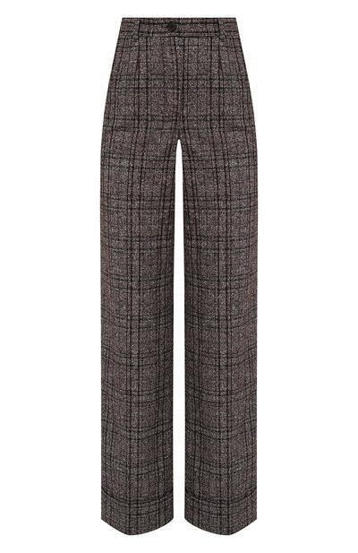 Женские брюки из шерсти и хлопка DOLCE & GABBANA, арт. FTBM0T/FQMH2